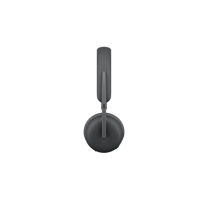 Wireless headphones 981001435 in dark gray with minimalist design showing side profile view of ear cup and headband