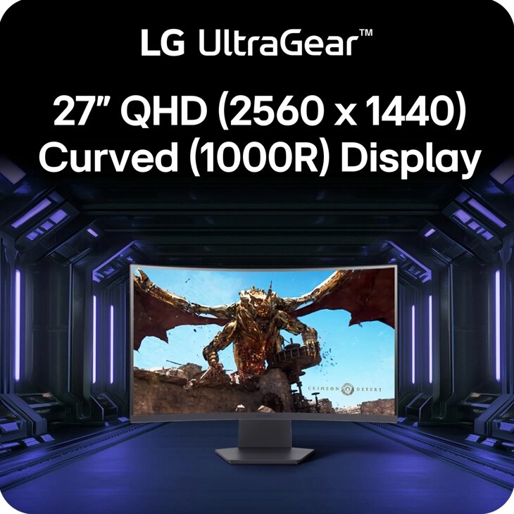 27 Inch UltraGear™ Gaming Monitor - 27GS60QN-B | LG USA