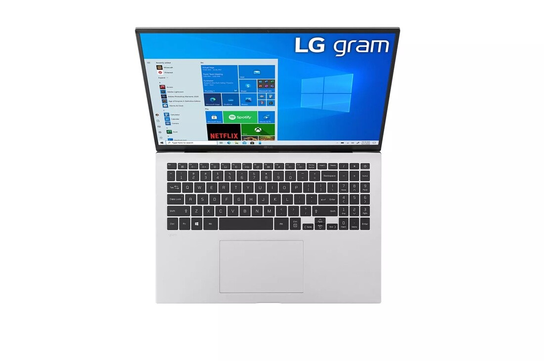 LG gram 16” Ultra-Lightweight and Slim Laptop with Intel® Evo 11th