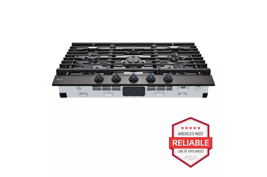 LG 30 Smart Gas Cooktop in SS with 5 Burners - CBGJ3027S