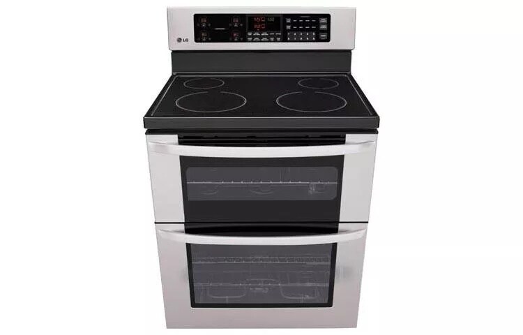 6.7 cu. ft. Capacity Electric Double Oven Range with a Tall Upper Oven and IntuiTouch™ Controls