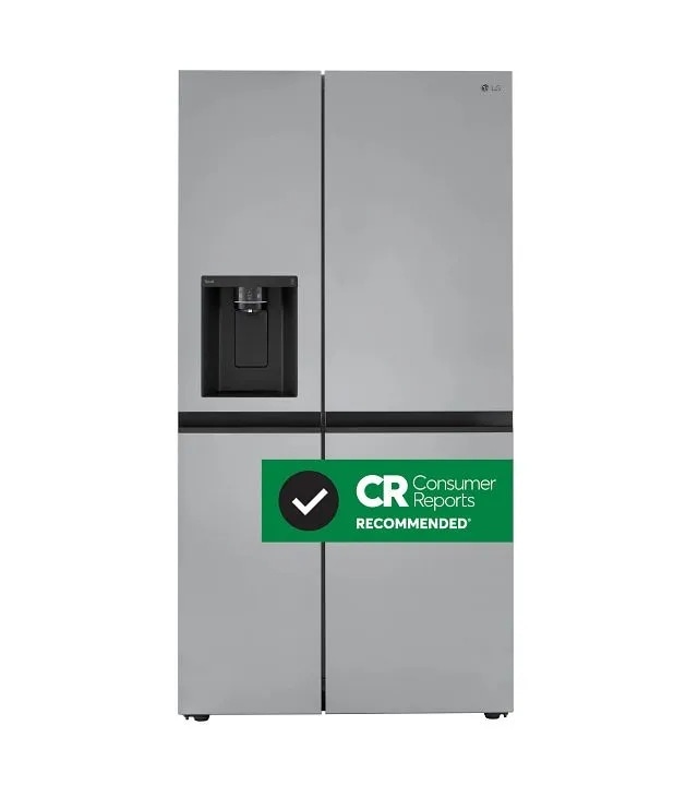 LG 27 cu. ft. Side-by-Side Refrigerator with Craft Ice