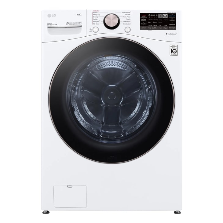 LG WM4000HWA Front Load Washer - Door Open with Drum Interior