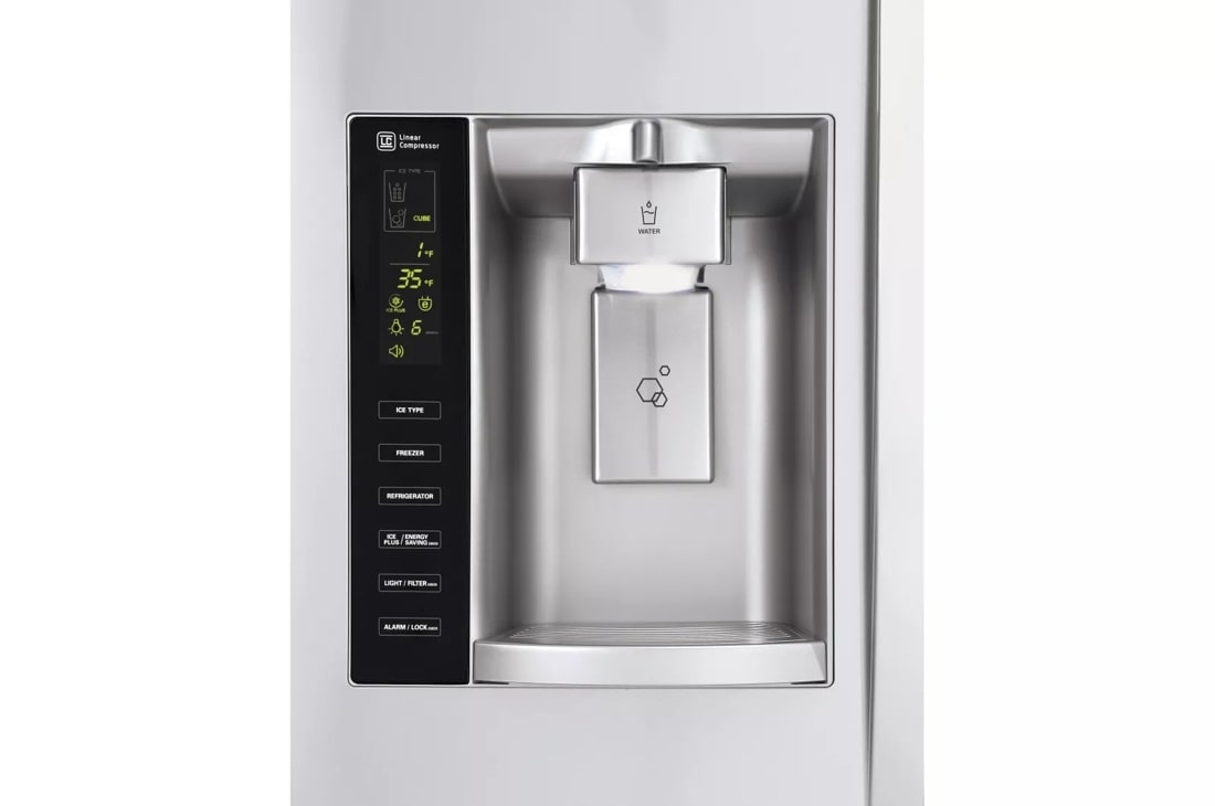 26 cu. ft. Side-By-Side Refrigerator - LSXS26326S | LG USA