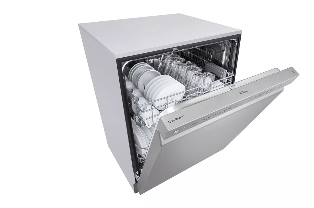  Top Control Smart wi-fi Enabled Dishwasher with QuadWash™ and  TrueSteam® : Appliances