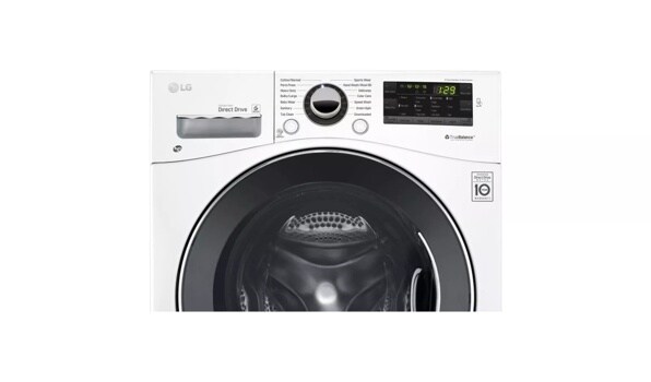 LG WM1388HW: 24 Inch Compact Front Load Washer w/ NFC Tag On