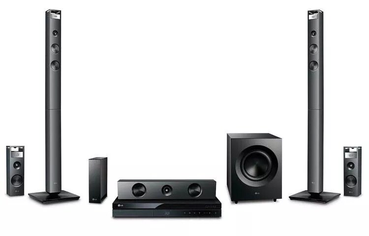 3D-Capable Blu-ray Disc™ Home Theater System with Smart TV and Wireless Speakers