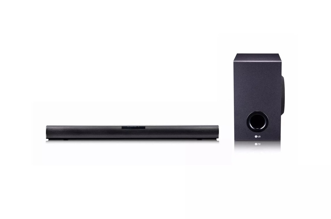 LG SJ2 160W 2.1 Channel Sound Bar with Bluetooth® Connectivity