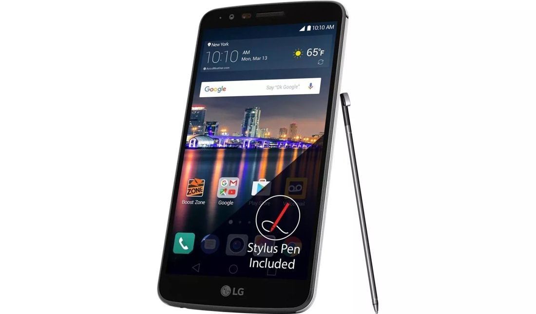 LG Stylus 3 2017 Stylo 3 Black 3D model