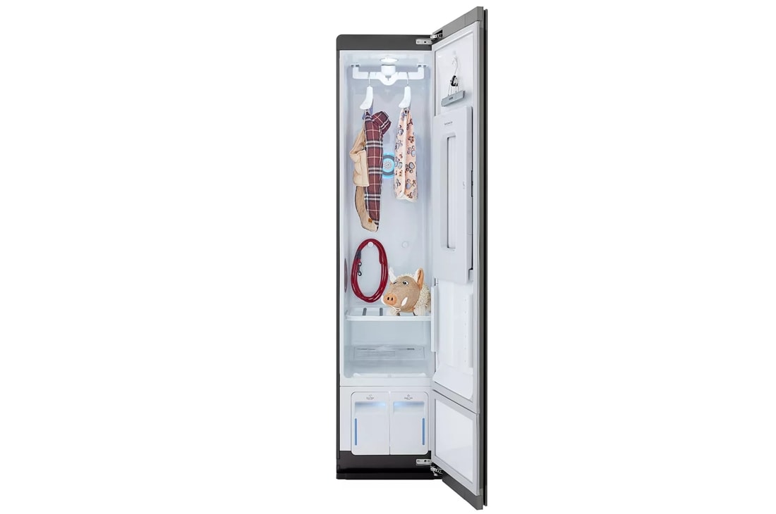 LG S3CW 18 Inch Smart Steam Closet with 11.4 lb. Capacity, TrueSteam®  Technology, Exclusive Moving Hangers, Damage-Free Drying, Wi-Fi Enabled,  Voice Command, SmartDiagnosis™, AAFA Certified, and Intertek Certified