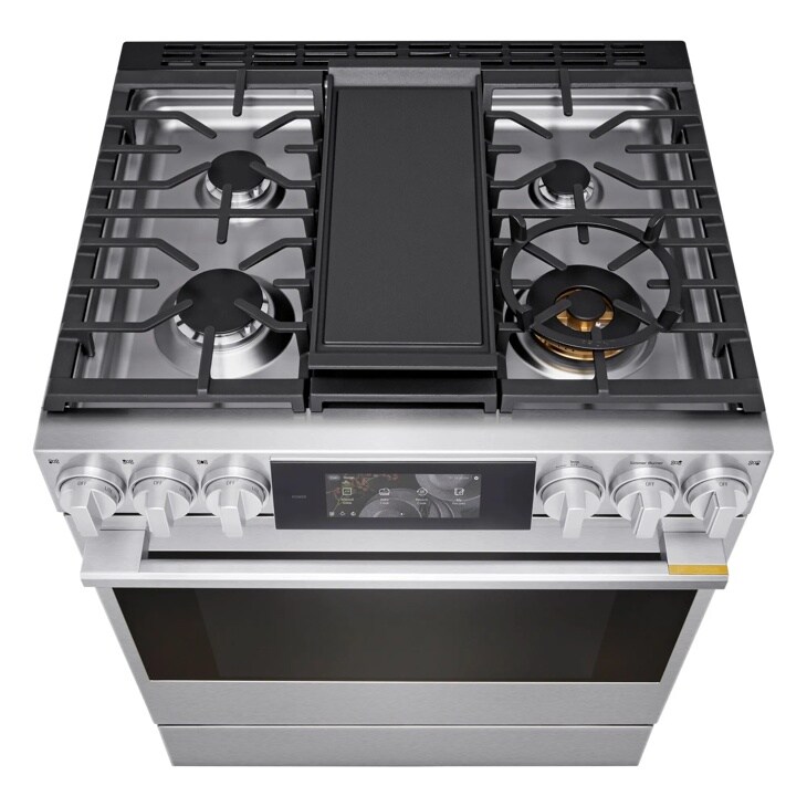 LG SIGNATURE Smart Gas Slide-In Range w/ AI Camera - LSGU6339X| LG USA