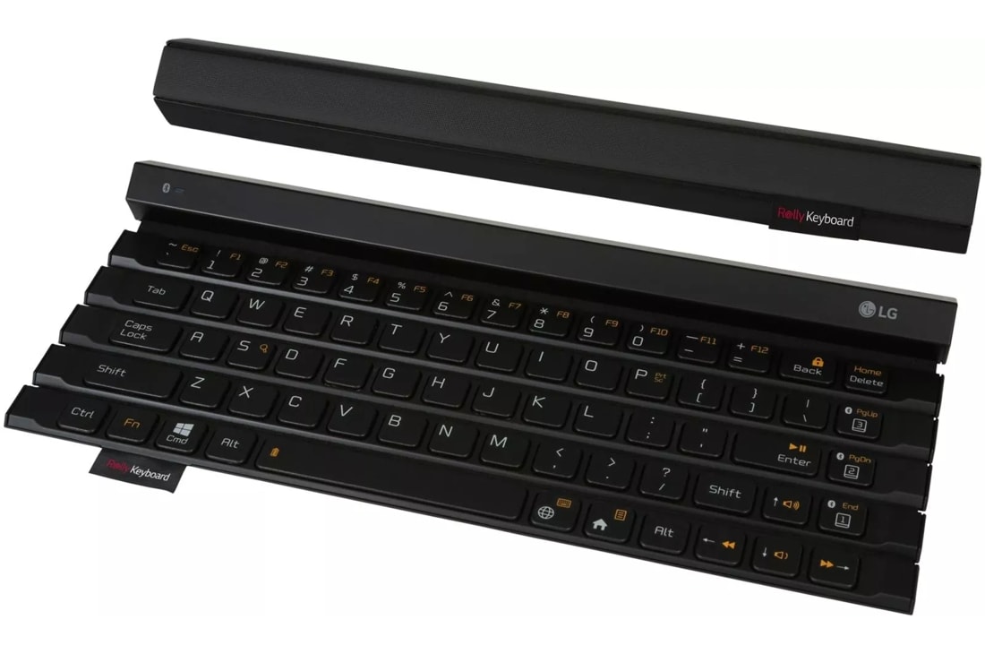 LG Rolly Bluetooth Wireless Keyboard 2 (KBB-710) | LG USA