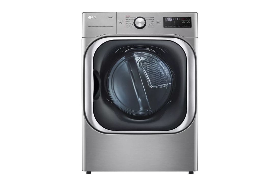 9.0 cu. ft. Mega Capacity Smart wi-fi Enabled Front Load Electric Dryer with TurboSteam™ and Built-In Intelligence