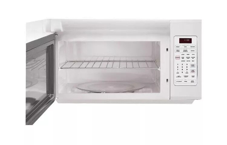 Over the Range Microwave with warming lamp