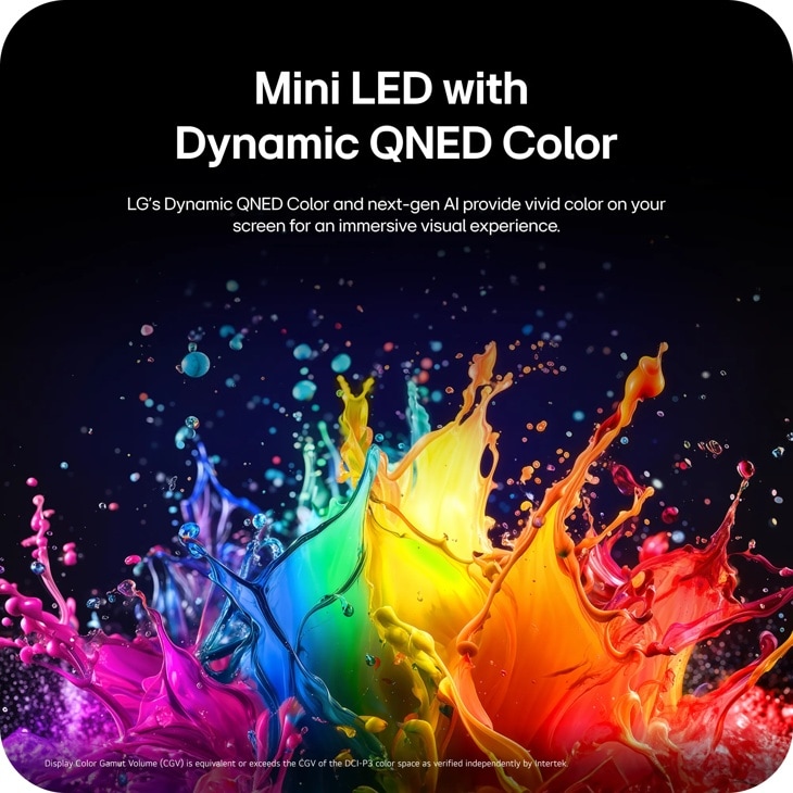 75 Inch Class LG QNED AI QNED75B Mini LED 4K Smart TV 2026