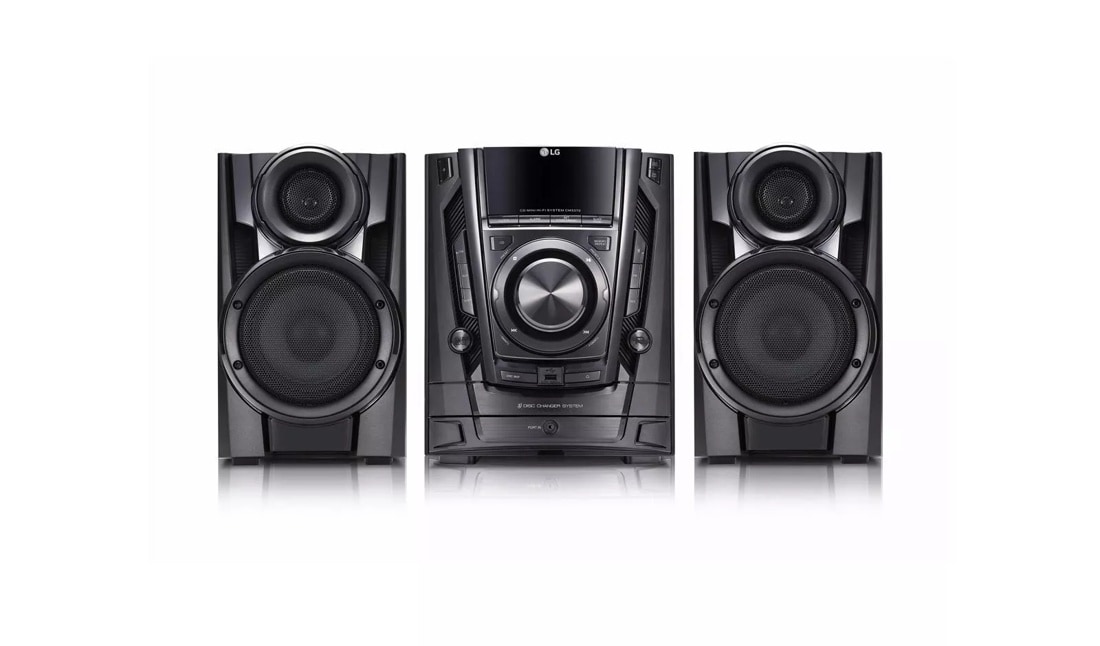 LG XBOOM 200W Hi-Fi Shelf System with 3-CD, Cassette and Bluetooth® Connectivity