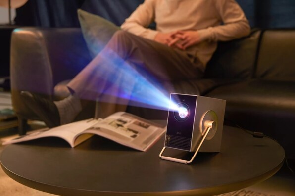 LG CineBeam Q 4K UHD Smart Portable Laser Projector | P.C.