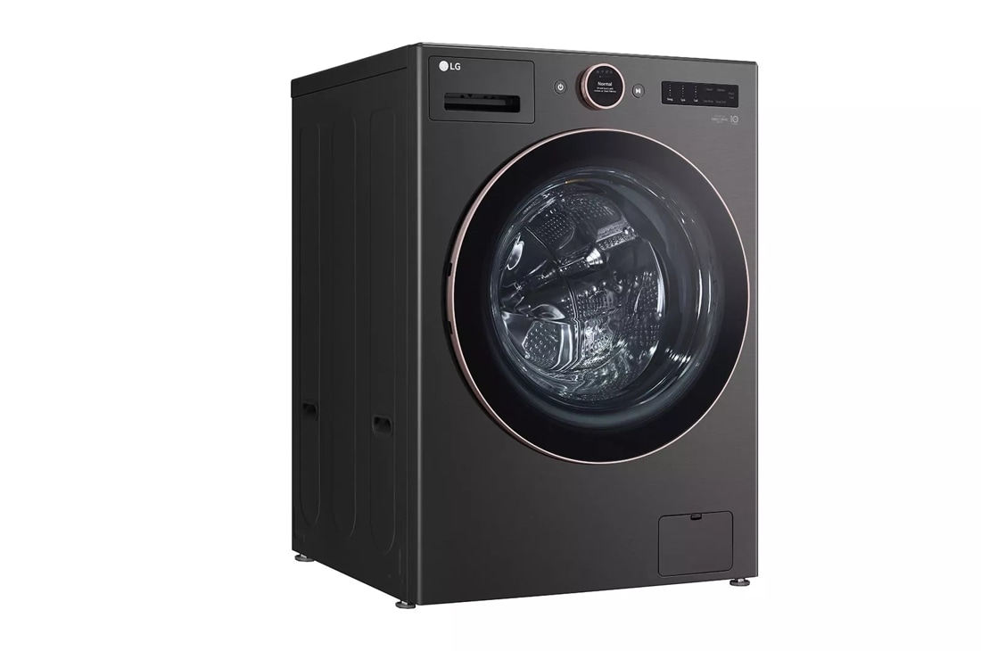 LG Top Load Washer and Electric Energy Star Dryer - WT6105CW-DLE6100W