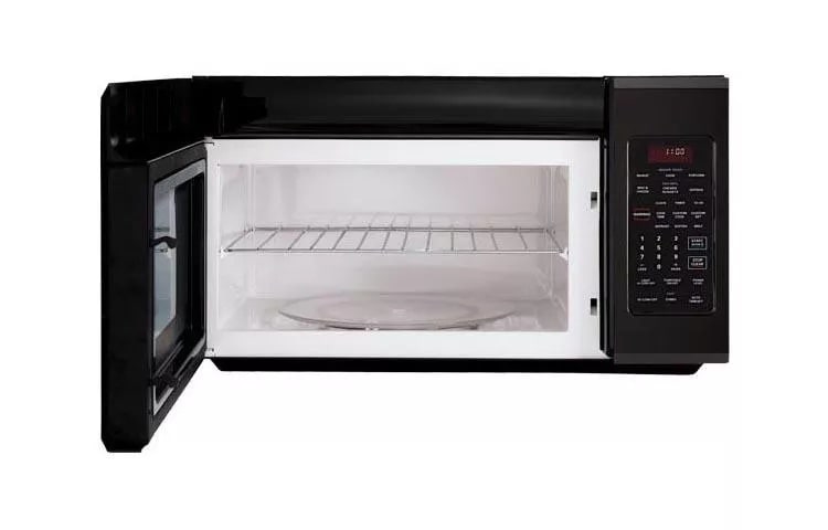 Over the Range Microwave with warming lamp