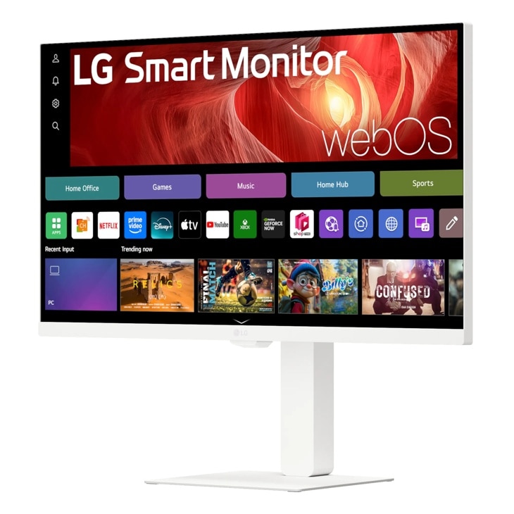 27 inch 4K UHD webOS Smart Monitor with USB Type-C PD 65W 27U730SA-W