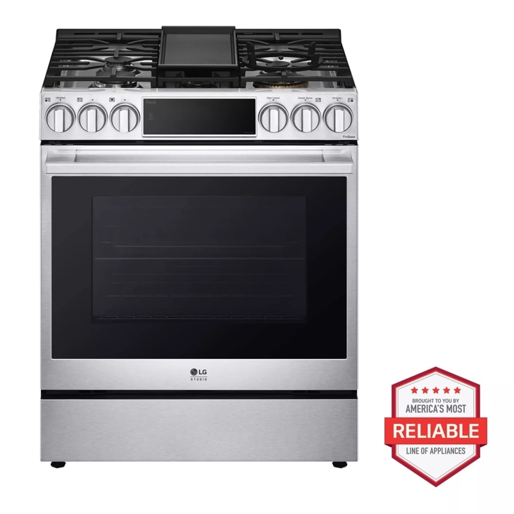 Midea 30 In. Slide-in Electric Range with 6.3 cu. ft. Self-Cleaning Ov –  Premium Home Source