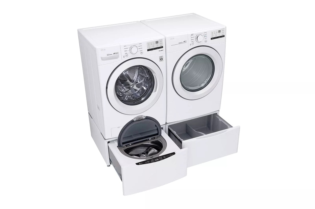 LG DLE3400W 7.4 Cu ft Electric Dryer - White