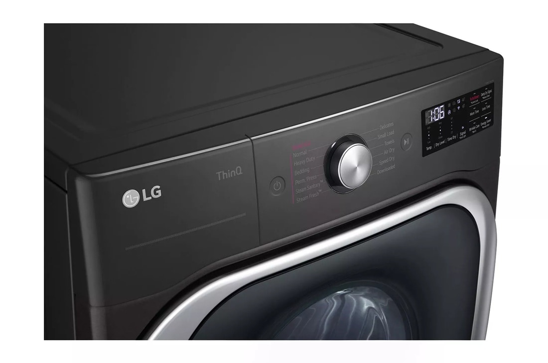 9.0 cu. ft. Front Load Electric Dryer - DLEX8900B | LG USA