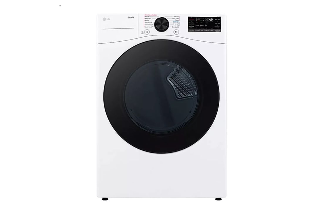 7.4 cu. ft. Ultra Large Capacity Smart Front Load Energy Star Electric Dryer with Sensor Dry & Steam Technology