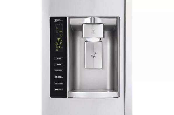 LSXC22436S Side-By-Side Counter Depth Refrgerator - 22 cu.ft