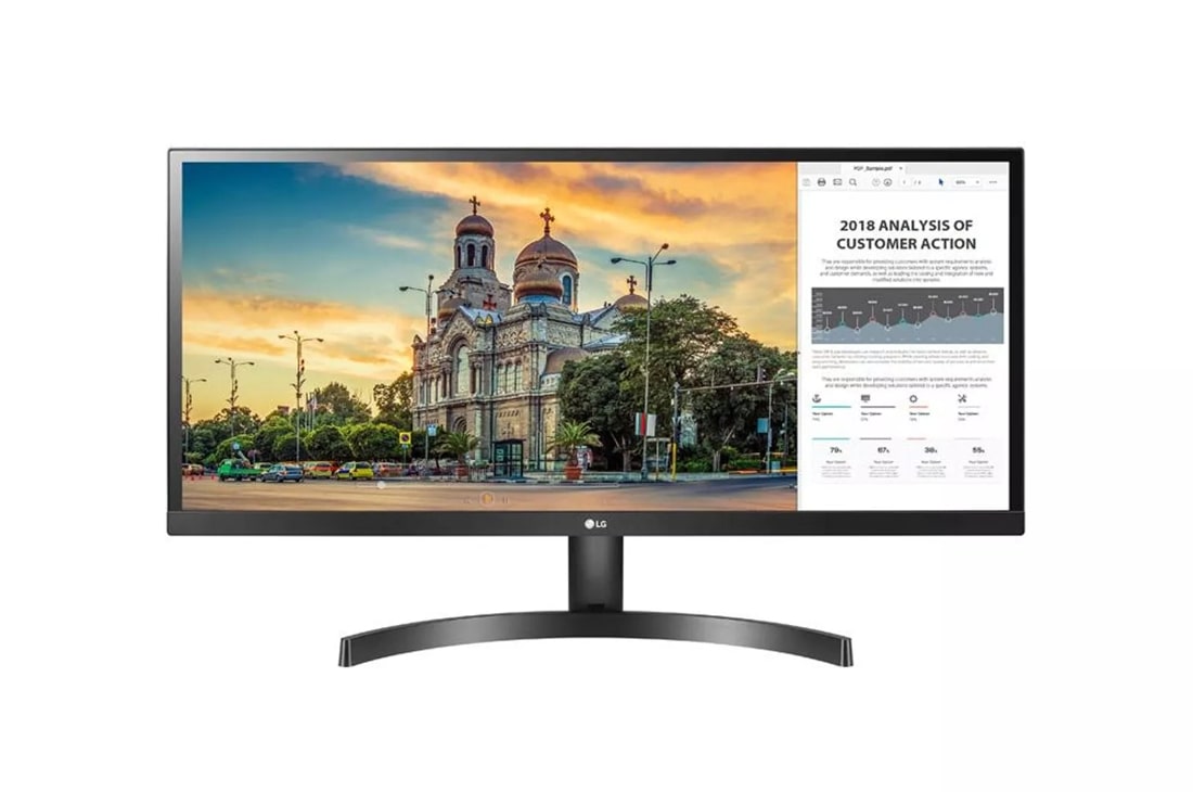 LG 34WK500-P: 34 Inch Class 21:9 UltraWide® Full HD IPS LED