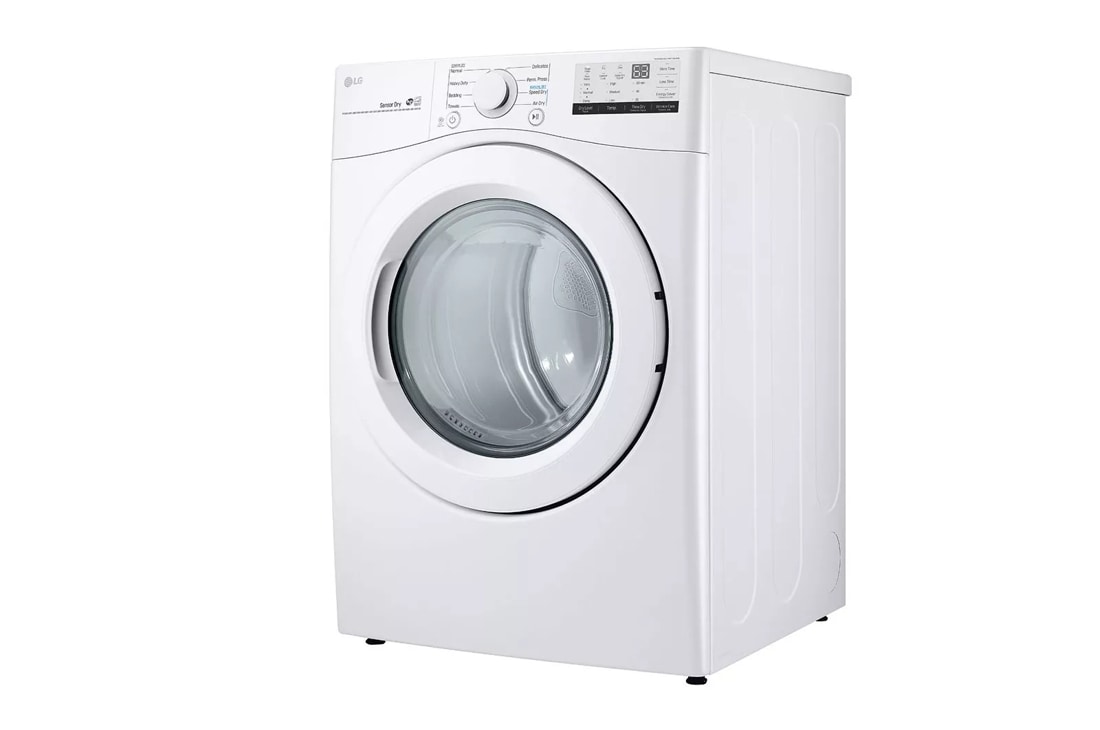 DLGX4001W LG 27 7.4 cu.ft. Ultra Large Capacity Gas Dryer with SensorDry  Truesteam Technology and
