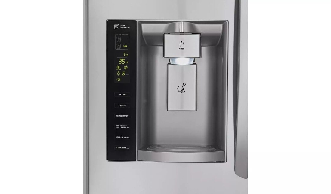 L　G×2 N×2 LG 446L Double Door Refrigerator with Door Cooling+ in Shiny