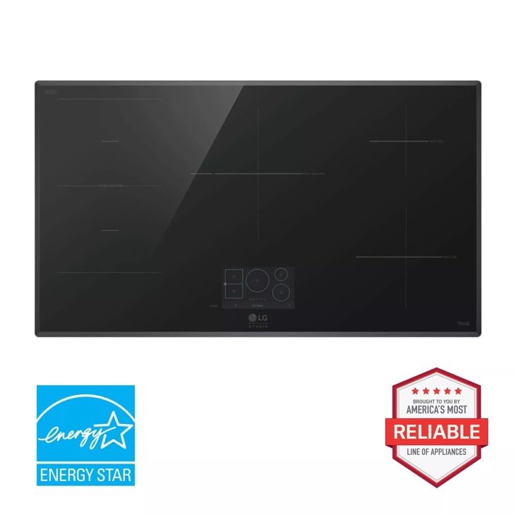 LG STUDIO 36” Induction Cooktop with 5 Burners and Flex Cooking Zone