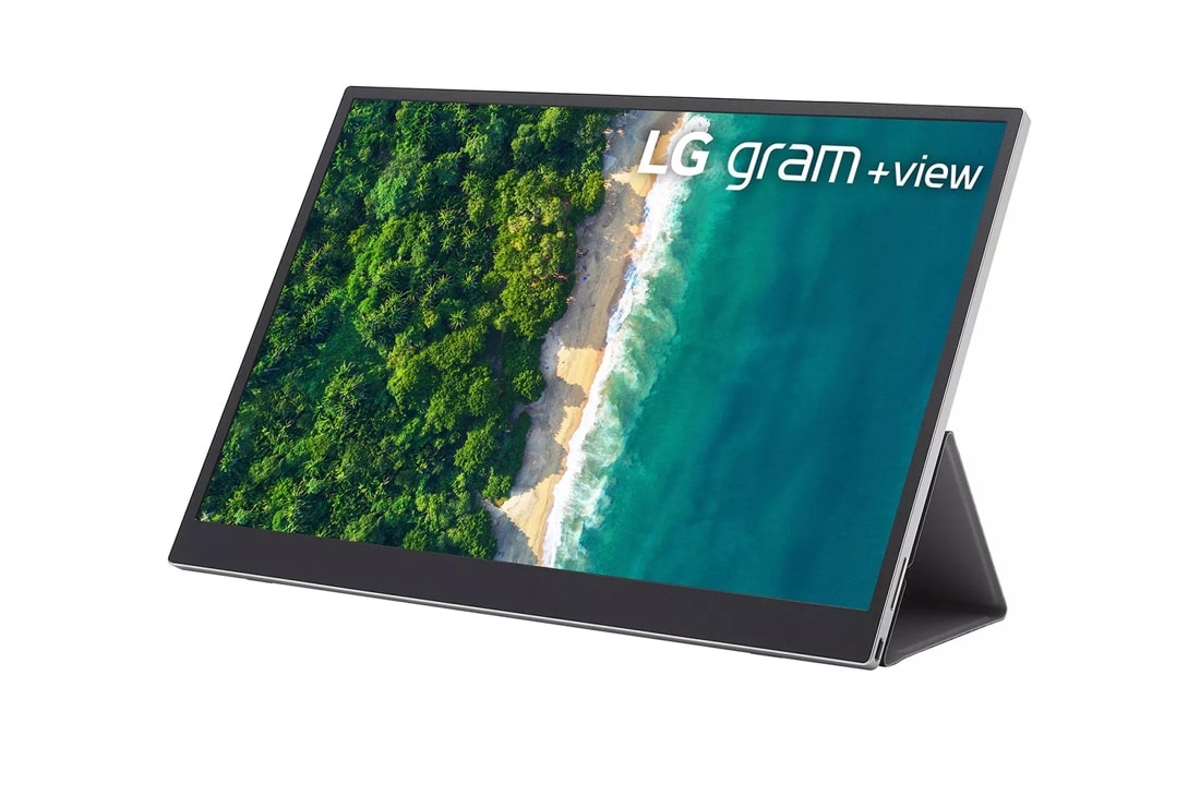 LG gram +view 16MQ70 モバイルモニター 最大64％オフ