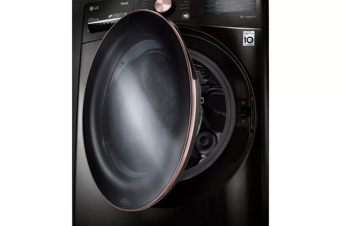 WM4000HBA by LG - 4.5 cu. ft. Ultra Large Capacity Smart wi-fi Enabled  Front Load Washer with TurboWash™ 360° and Built-In Intelligence