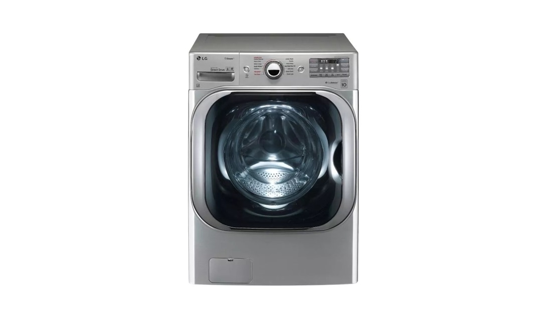 LG 5.2 cu. ft. Mega Capacity Front Load Washer and 9.0 cu. ft