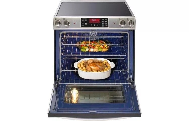 Slide-In Range with Large Capacity Oven and EvenJet™ Convection