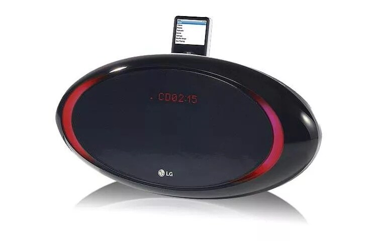 Tabletop HD Radio&reg  and iPod&reg  Docking System