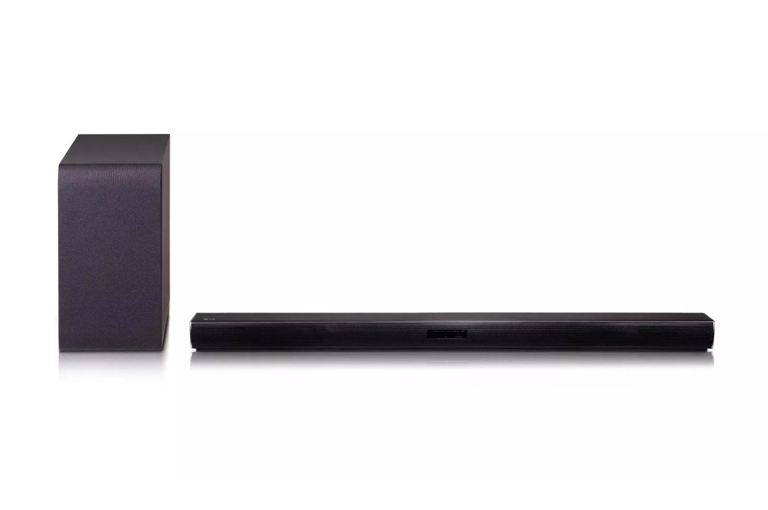 2.1ch 300W Sound Bar with Wireless Subwoofer and Bluetooth® Connectivity