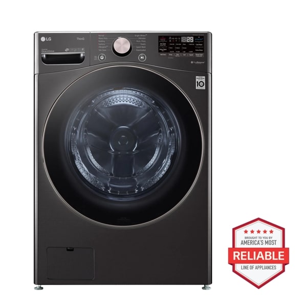 4.5 cu. ft. Ultra Large Capacity Front Load Washer - Black Steel