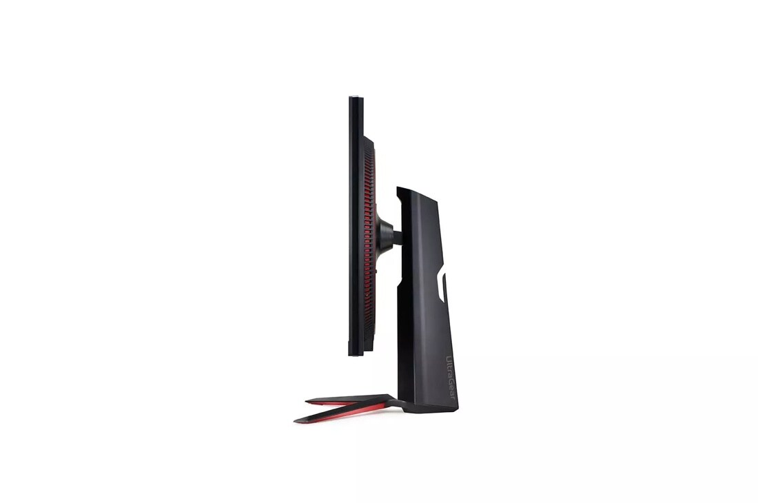 LG 32GN63T-B 32 inch UltraGear QHD 165hz Monitor side view
