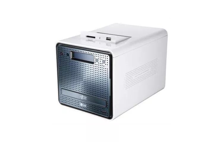 2 Bay Super Multi NAS with DVD Rewriter