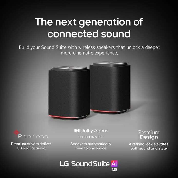 Sound Suite M5 Wireless Speaker | Ch 1.1.1 | Dolby Atmos
