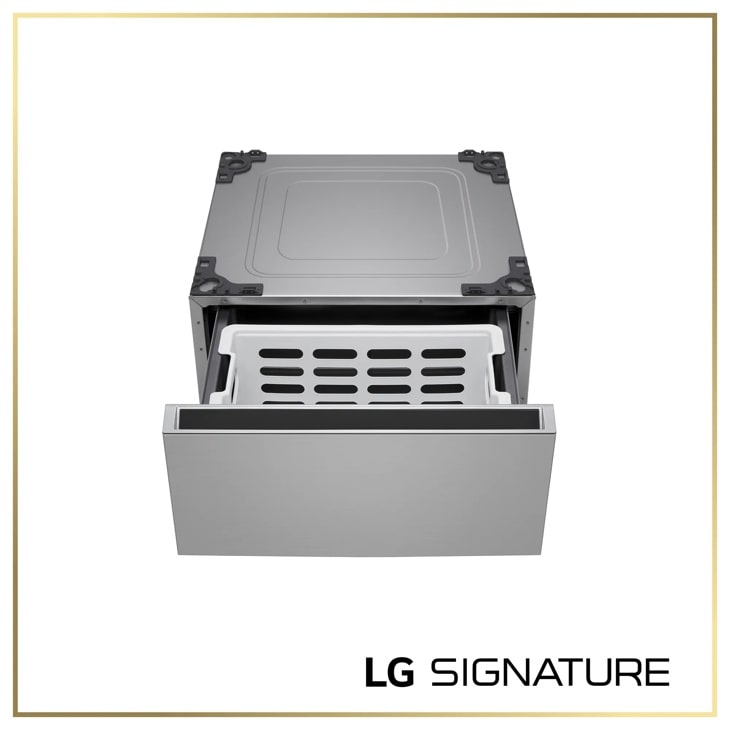 LG WDP8S Washer Pedestal with Storage Drawer - Front View