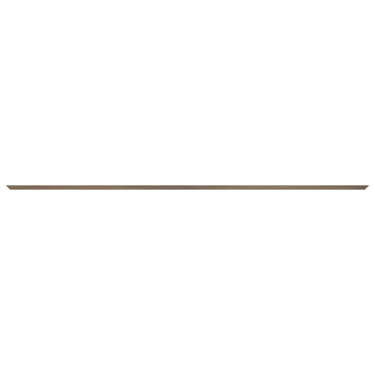 GF26XW65 TV Gallery Stand in bronze finish - Side Profile