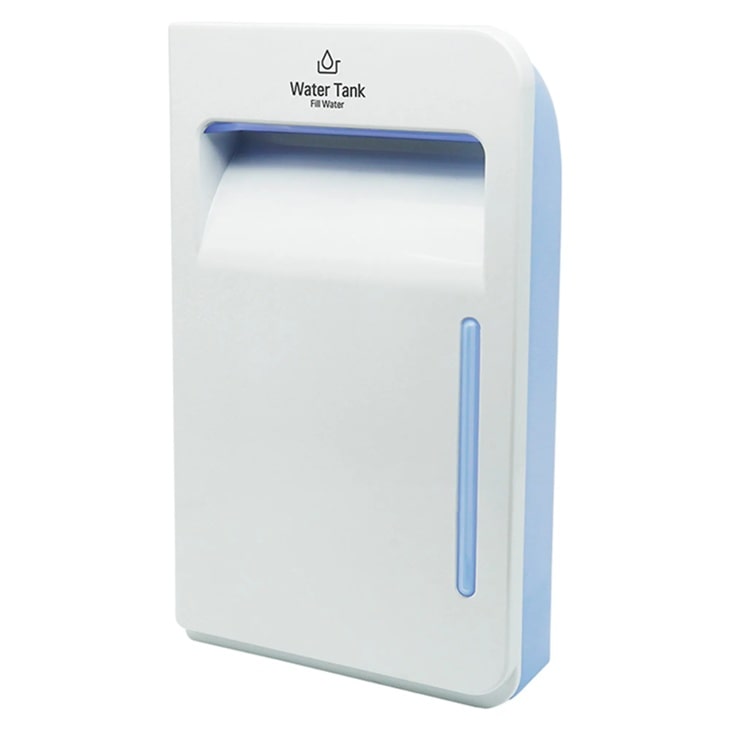 LG AJL74012002 Water Tank Appliance Accessory with Fill Water indicator and blue side panel - Front View