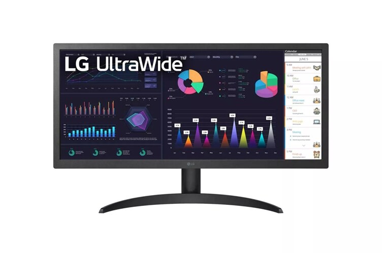 LG UltraWide™ 34 Inch 21:9 Curved QHD (3440 x 1440) Monitor