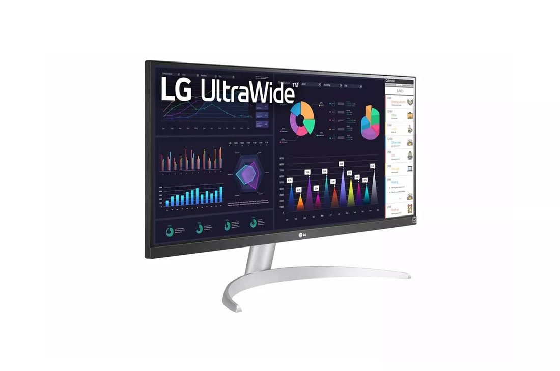  LG Monitor de computadora UltraWide FHD de 29 pulgadas  29WQ600-W, IPS con compatibilidad HDR 10, AMD FreeSync y USB Type-C,  blanco/plateado : Electrónica