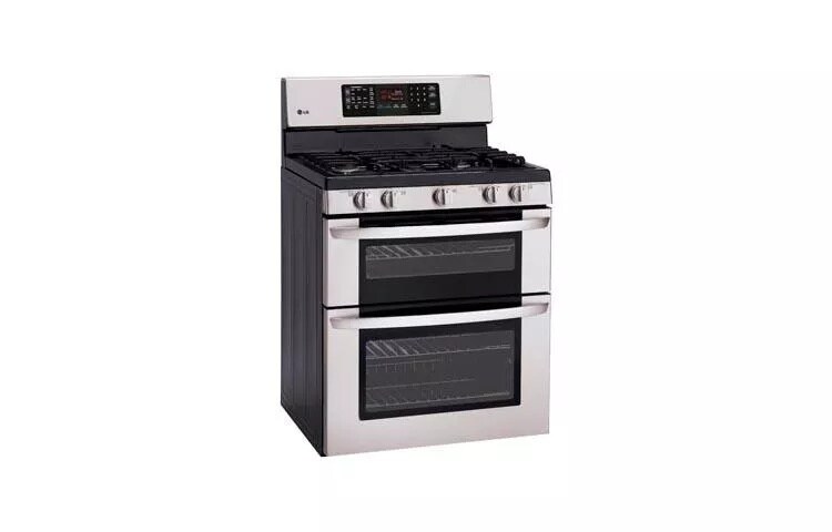 6.1 cu. ft. Capacity Gas Double Oven Range with EasyClean® and IntuiTouch™ Controls