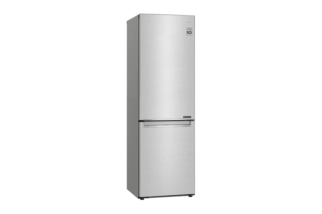 12 cu. ft. bottom freezer counter depth refrigerator left side angle view